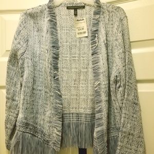 Frayed and Fringe Blazer